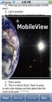 iPhone Screenshot 1