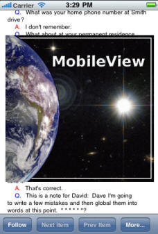 iPhone Screenshot 1