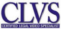 The logo for the Certified Legal Video Specialist 